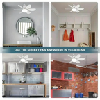 Ceiling Fan Integrated LED Remote & Dimmable