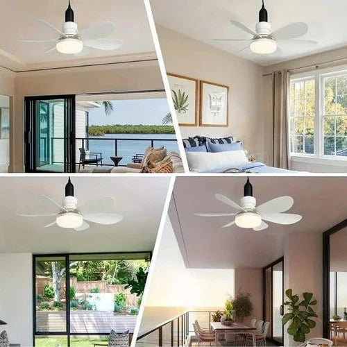 Ceiling Fan Integrated LED Remote & Dimmable