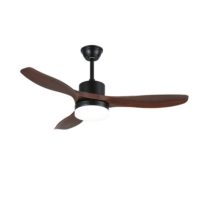 Ceiling Fan Integrated LED & Remote Walnut Finish