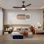 Ceiling Fan Integrated LED & Remote Walnut Finish