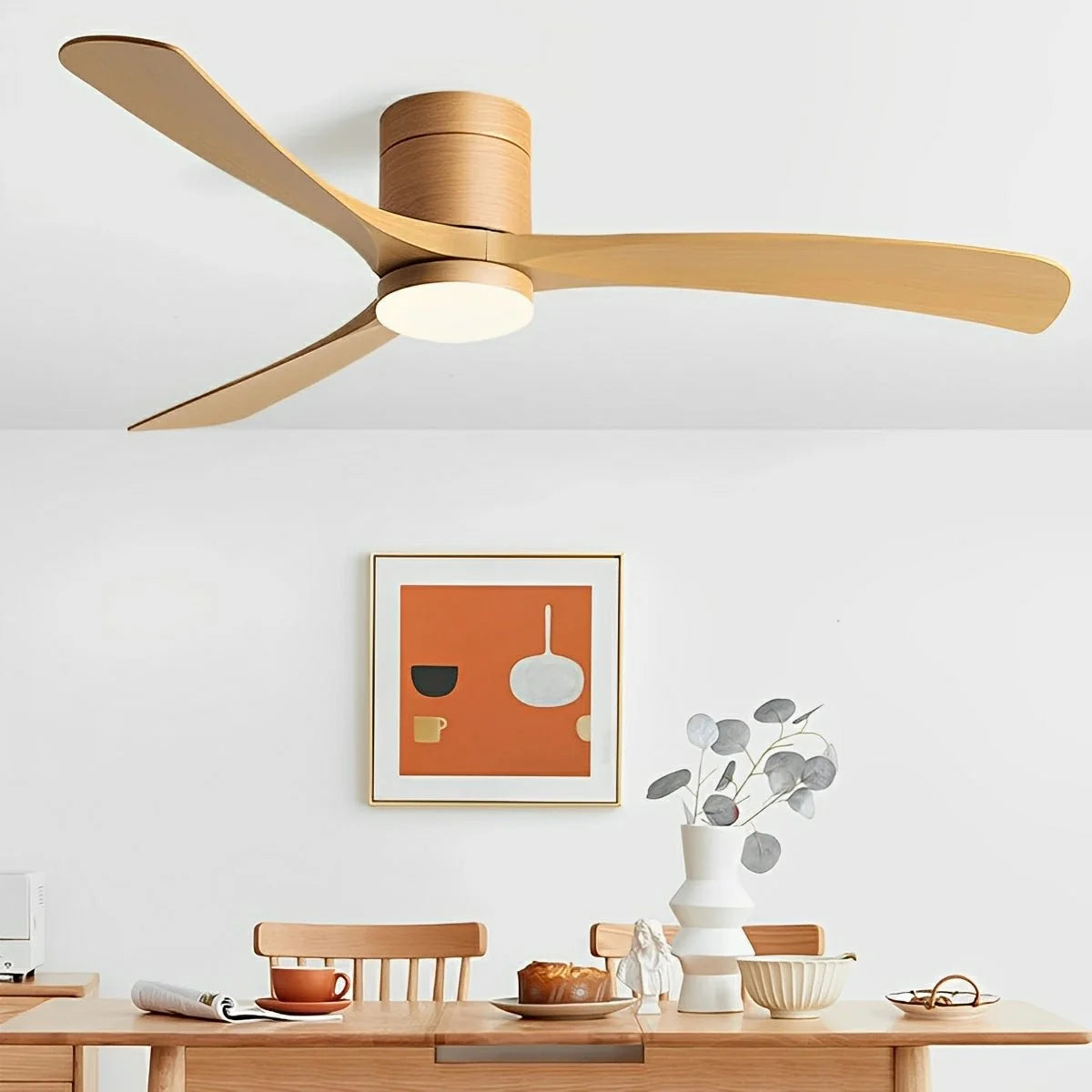 Ceiling Fan Integrated LED Whisper-Quiet & Reversible 96 cm