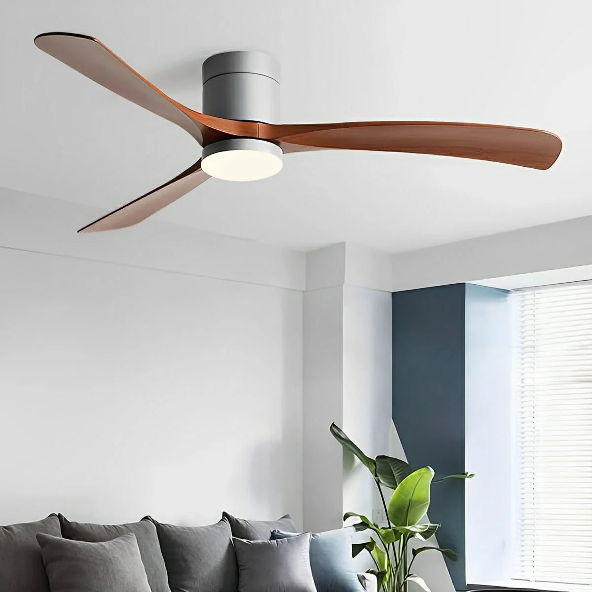 Ceiling Fan Integrated LED Whisper-Quiet & Reversible 96 cm