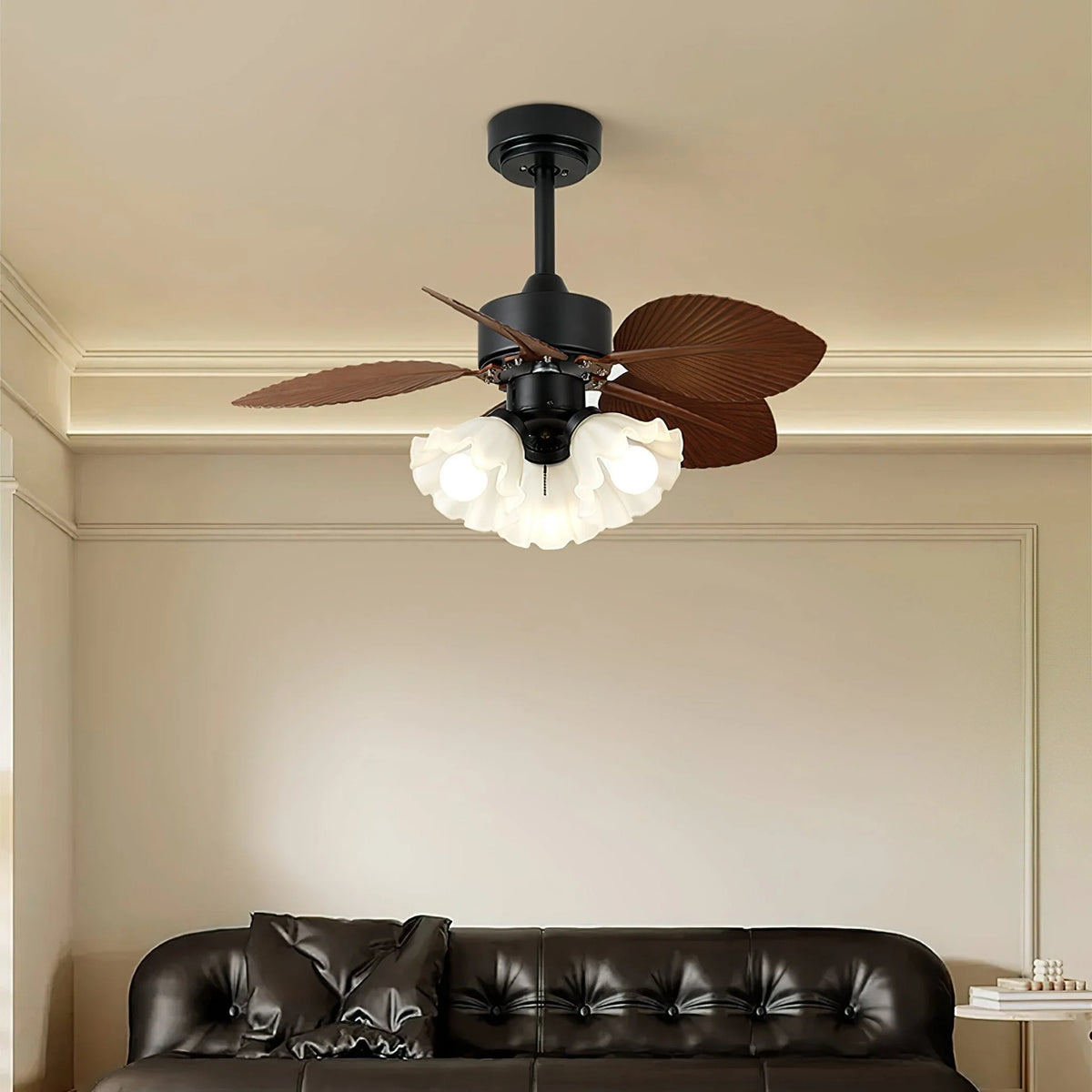 Ceiling Fan Integrated Light Remote Quiet Copper Motor