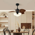 Ceiling Fan Integrated Light Remote Quiet Copper Motor