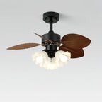 Ceiling Fan Integrated Light Remote Quiet Copper Motor