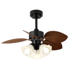 Ceiling Fan Integrated Light Remote Quiet Copper Motor