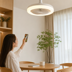 Ceiling Fan LED 2100 Lumens Remote Control Low-Profile