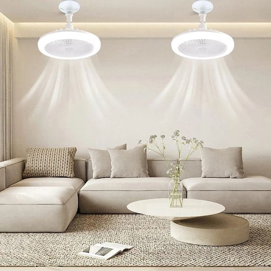 Ceiling Fan LED 2100 Lumens Remote Control Low-Profile