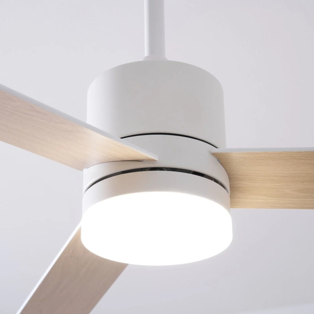 Ceiling Fan LED Light Quiet DC Motor 52 Inch