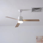 Ceiling Fan LED Light Quiet DC Motor 52 Inch