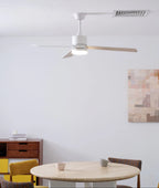 Ceiling Fan LED Light Quiet DC Motor 52 Inch