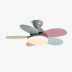 Ceiling Fan LED Light & Remote Quiet Reversible Motor