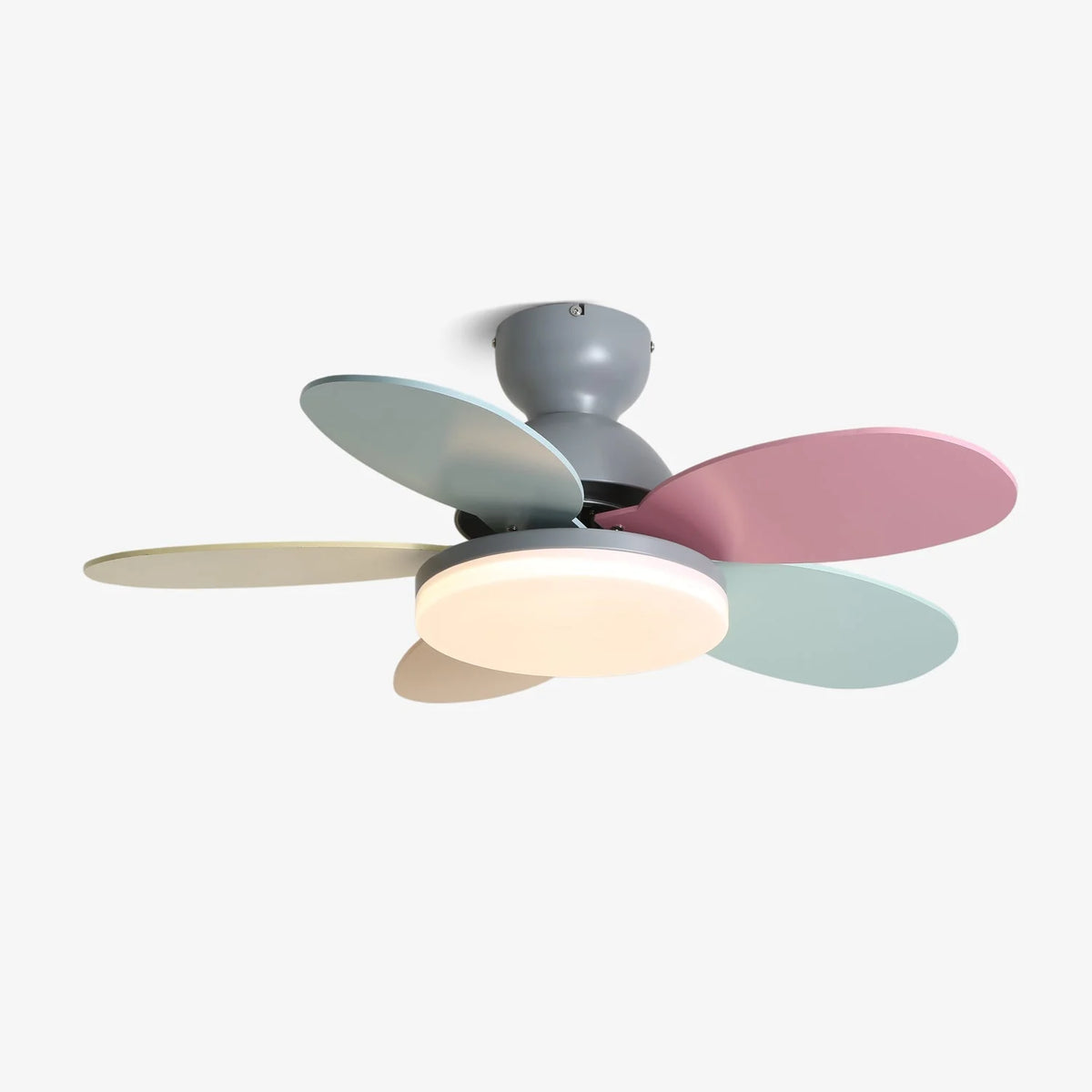 Ceiling Fan LED Light & Remote Quiet Reversible Motor