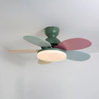 Ceiling Fan LED Light & Remote Quiet Reversible Motor