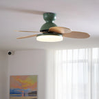 Ceiling Fan LED Light & Remote Quiet Reversible Motor