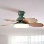 Ceiling Fan LED Light & Remote Quiet Reversible Motor