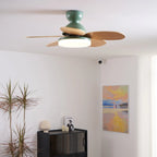 Ceiling Fan LED Light & Remote Quiet Reversible Motor