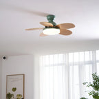 Ceiling Fan LED Light & Remote Quiet Reversible Motor