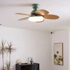 Ceiling Fan LED Light & Remote Quiet Reversible Motor