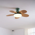 Ceiling Fan LED Light & Remote Quiet Reversible Motor
