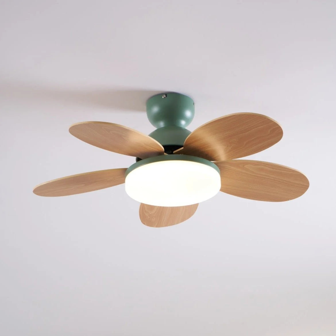 Ceiling Fan LED Light & Remote Quiet Reversible Motor