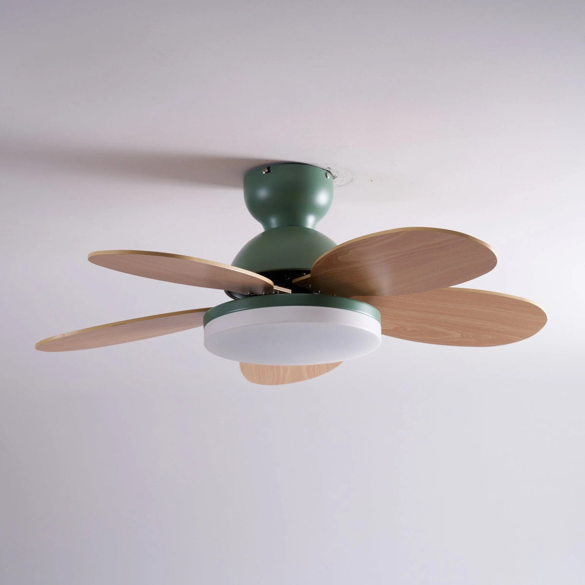 Ceiling Fan LED Light & Remote Quiet Reversible Motor