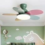 Ceiling Fan LED Light & Remote Quiet Reversible Motor