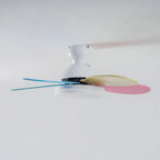 Ceiling Fan LED Light & Remote Quiet Reversible Motor