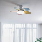 Ceiling Fan LED Light & Remote Quiet Reversible Motor