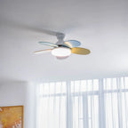 Ceiling Fan LED Light & Remote Quiet Reversible Motor