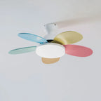 Ceiling Fan LED Light & Remote Quiet Reversible Motor