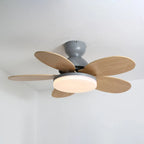 Ceiling Fan LED Light & Remote Quiet Reversible Motor