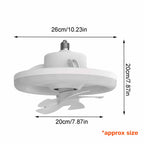 Ceiling Fan Lamp 2-in-1 Adjustable Color Temp & Remote
