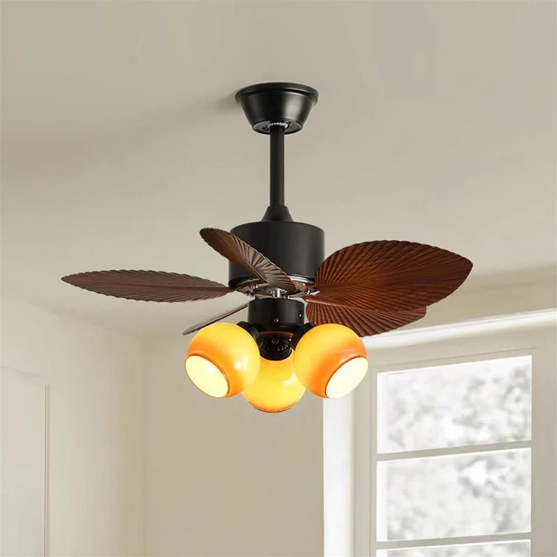 Ceiling Fan Light 30 Inch Copper Motor 6-Speed Remote