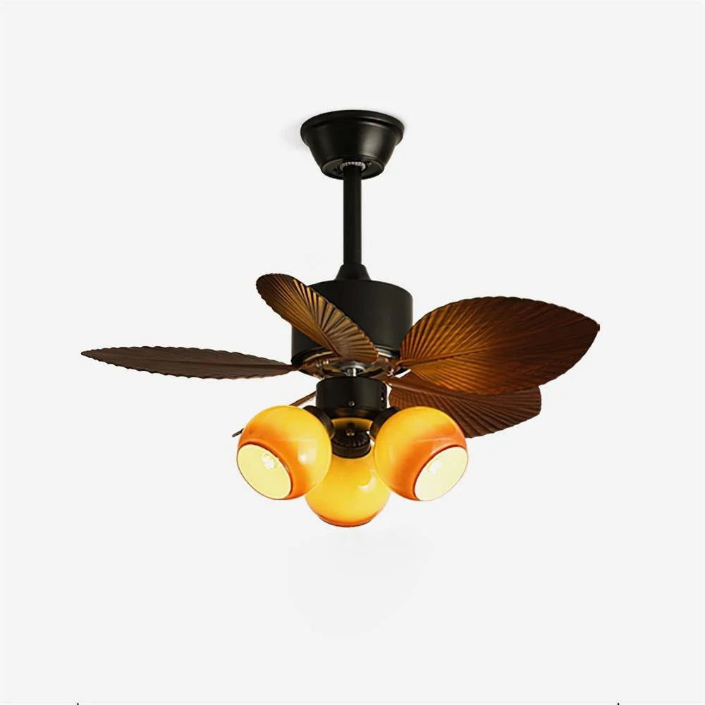 Ceiling Fan Light 30 Inch Copper Motor 6-Speed Remote