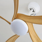 Ceiling Fan Light Dimmable LED Remote Control & 6-Speed