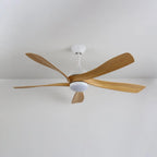 Ceiling Fan Light Dimmable LED Remote Control & 6-Speed