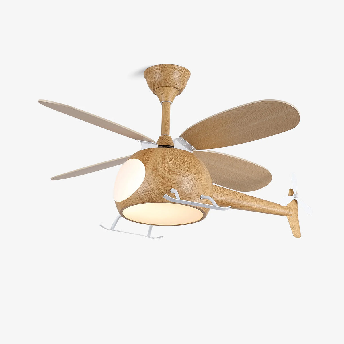 Ceiling Fan Light Dimmable LED Remote Control Quiet Motor
