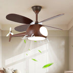 Ceiling Fan Light Dimmable LED Remote Control Quiet Motor