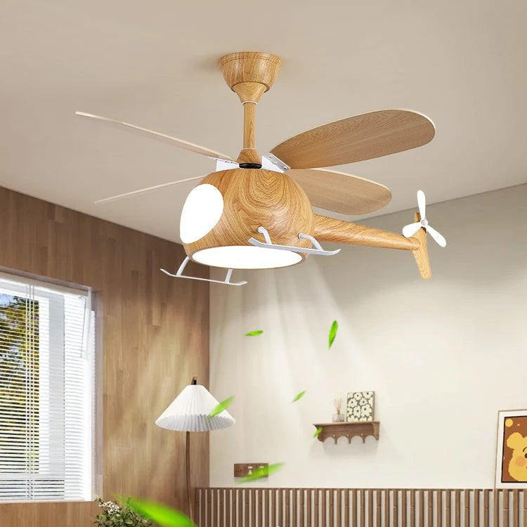 Ceiling Fan Light Dimmable LED Remote Control Quiet Motor