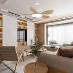 Ceiling Fan Light Dimmable LED & Remote Quiet Operation
