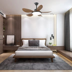 Ceiling Fan Light Dimmable LED & Remote Quiet Operation