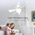 Ceiling Fan Light Dimmable LED Warm-to-Cool Remote Control