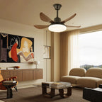 Ceiling Fan Light Integrated LED Remote & 6 Speeds