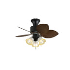 Ceiling Fan Light Remote Control 6 Speeds Tropical Shade