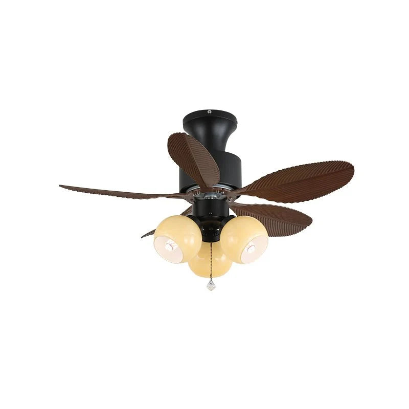 Ceiling Fan Light Remote Control 6 Speeds Tropical Shade