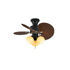 Ceiling Fan Light Remote Control 6 Speeds Tropical Shade