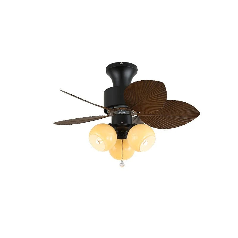 Ceiling Fan Light Remote Control 6 Speeds Tropical Shade