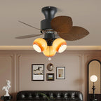 Ceiling Fan Light Remote Control 6 Speeds Tropical Shade