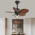 Ceiling Fan Light Remote Control Six Speeds Energy Efficient
